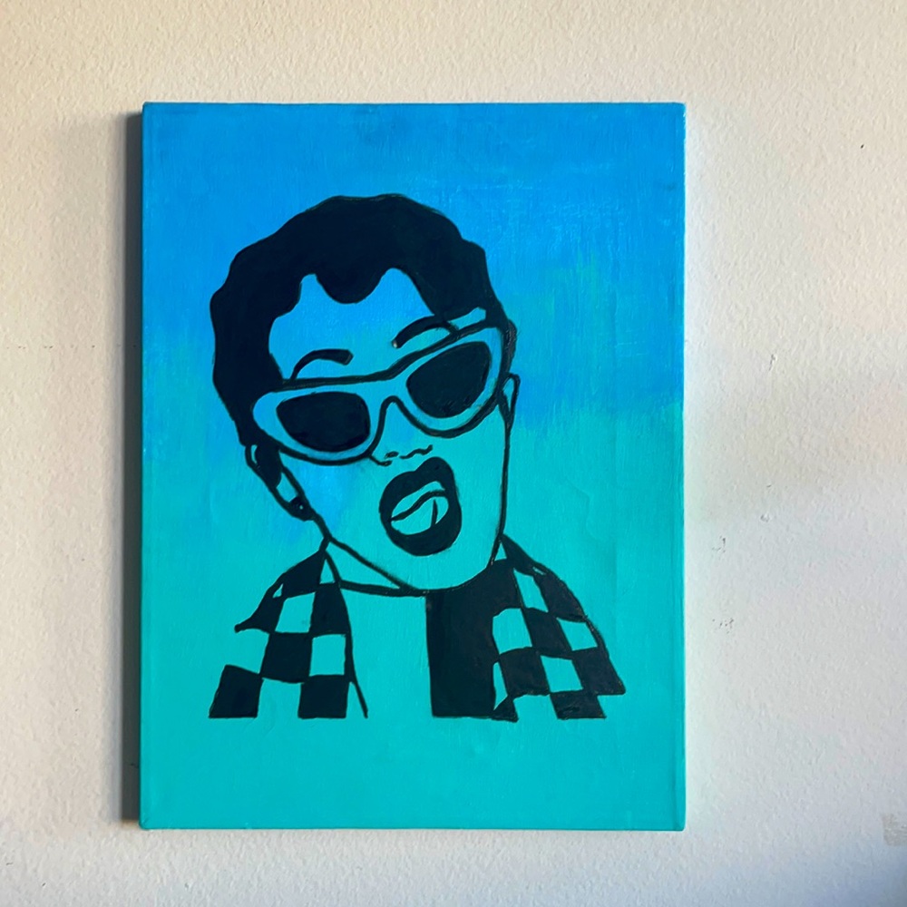 🖼*Free Shipping*  Modern Art Cardi B 16” X 12” Og Hip-Hop Divas Collection